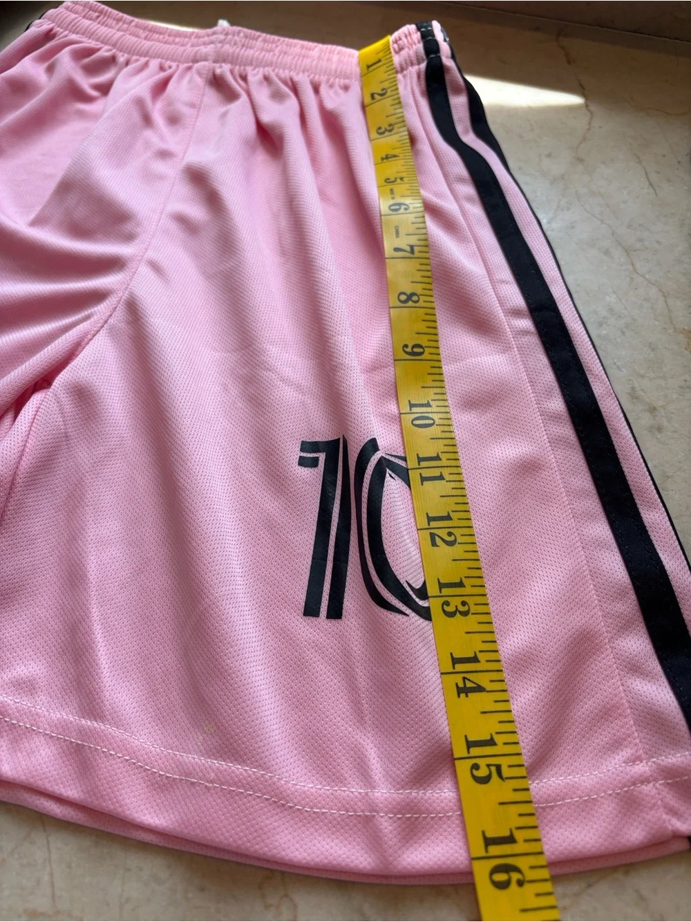 MIAMI Black and Pink Kids Soccer Jersey & Shorts Set